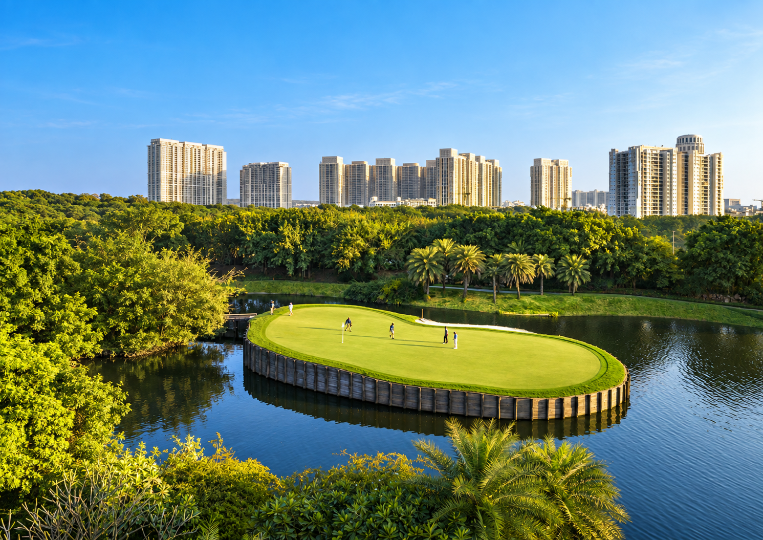 dlf golf and country club golf course road gurgaon