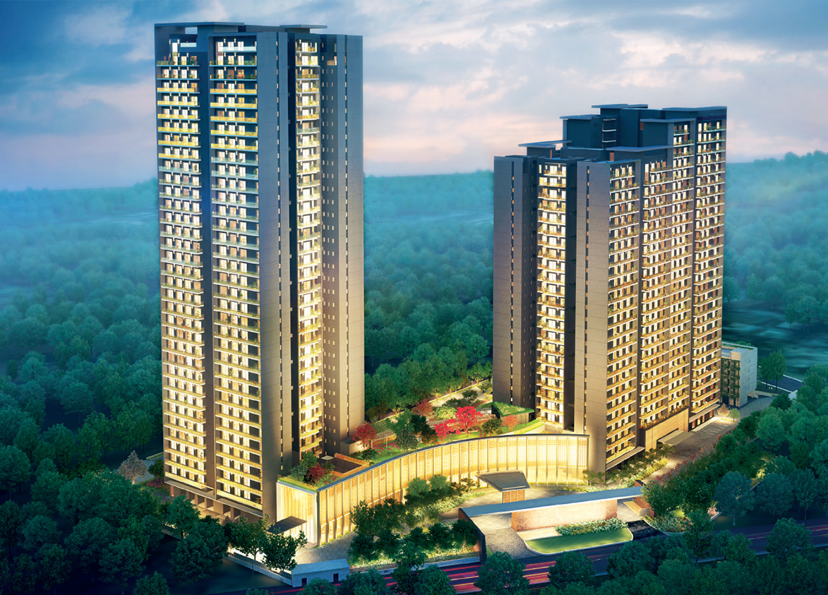 Krisumi Waterfall Residences in Sector 36A Gurgaon