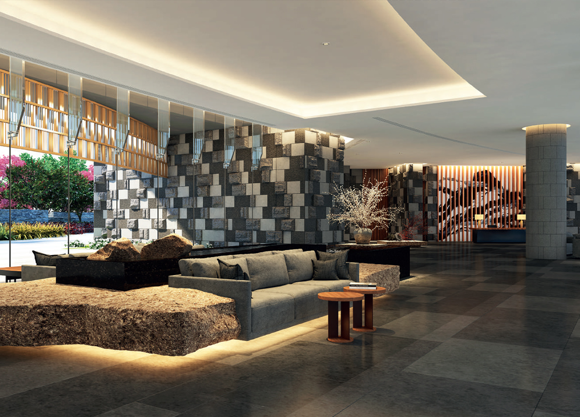 Krisumi Waterfall Residences Clubhouse Interior