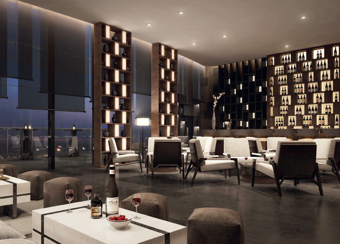 Krisumi Waterfall Residences Bar