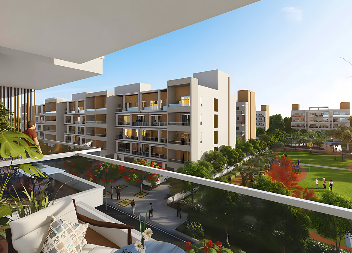 Adani Samsara Vilasa balcony