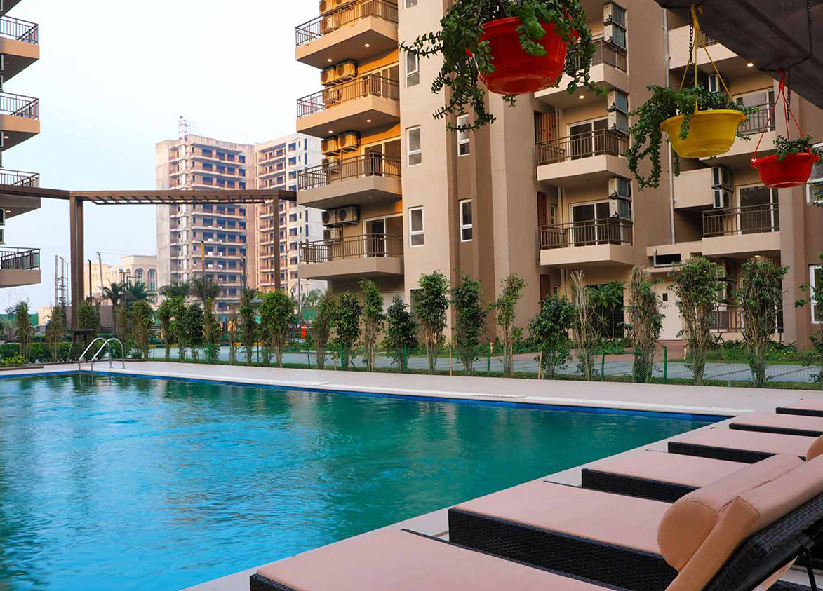 Adani M2K Oyster Grande Swimming Pool