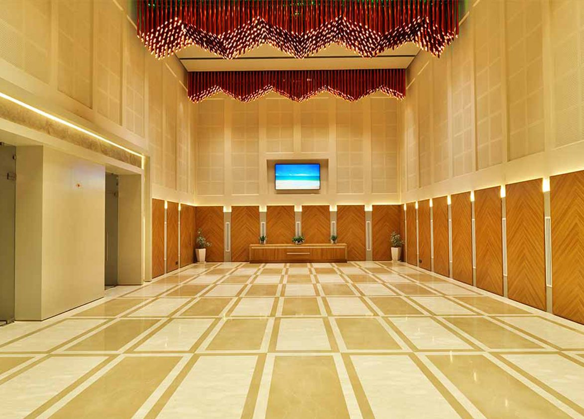 Adani M2K Oyster Grande Lift Lobby