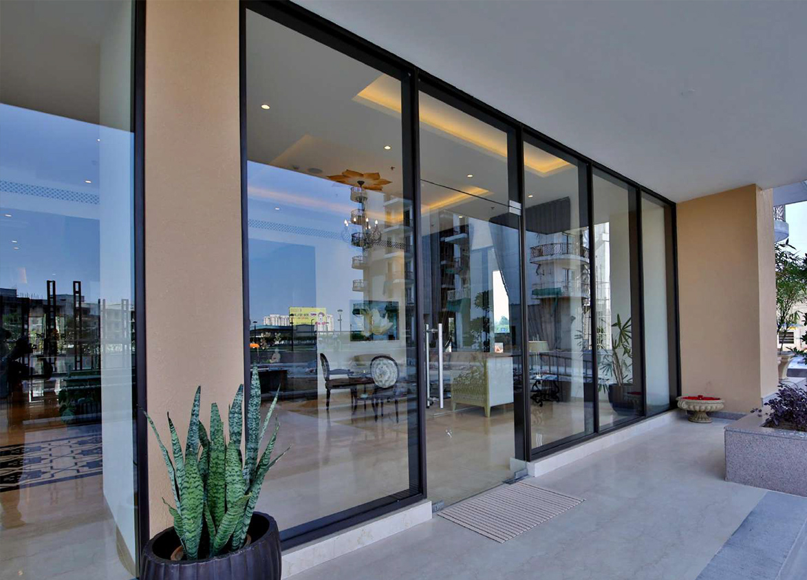 Aipl The Peaceful Homes Clubhouse Entrance