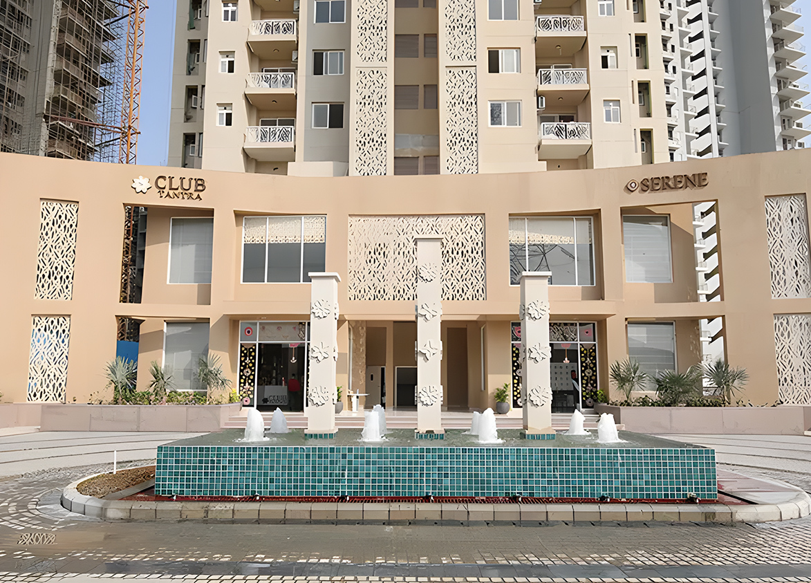 Aipl Zen Residences Tower Entrance