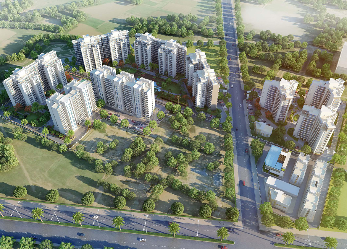 Anantraj Maceo Project Aerial View