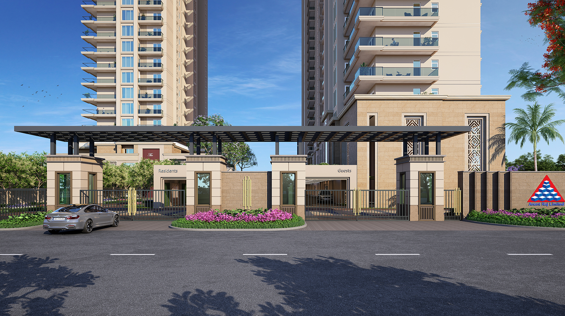 Anantraj The Estate Entrance