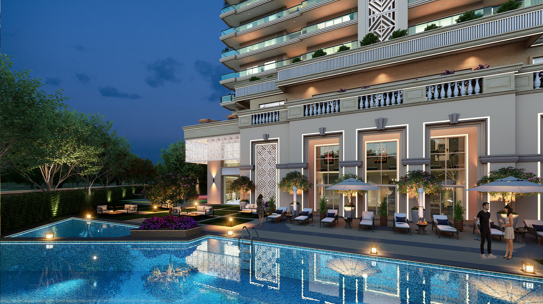 Anantraj The Estate Swimming Pool