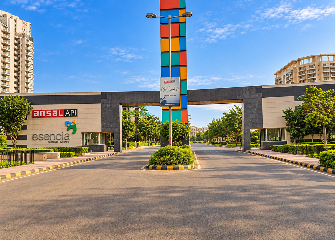 Ansal Esencia Main Entrance Gate