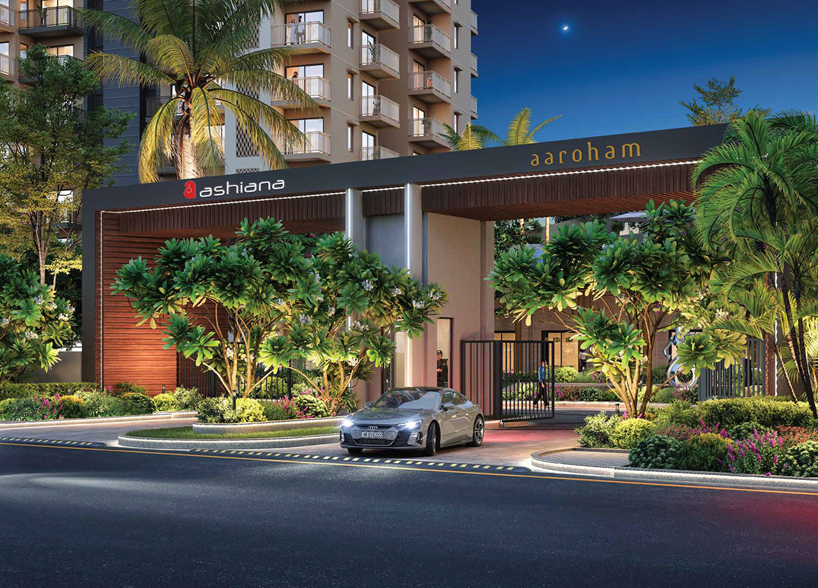 Ashiana Aaroham in Sector 80 Gurgaon Main Entrance gate