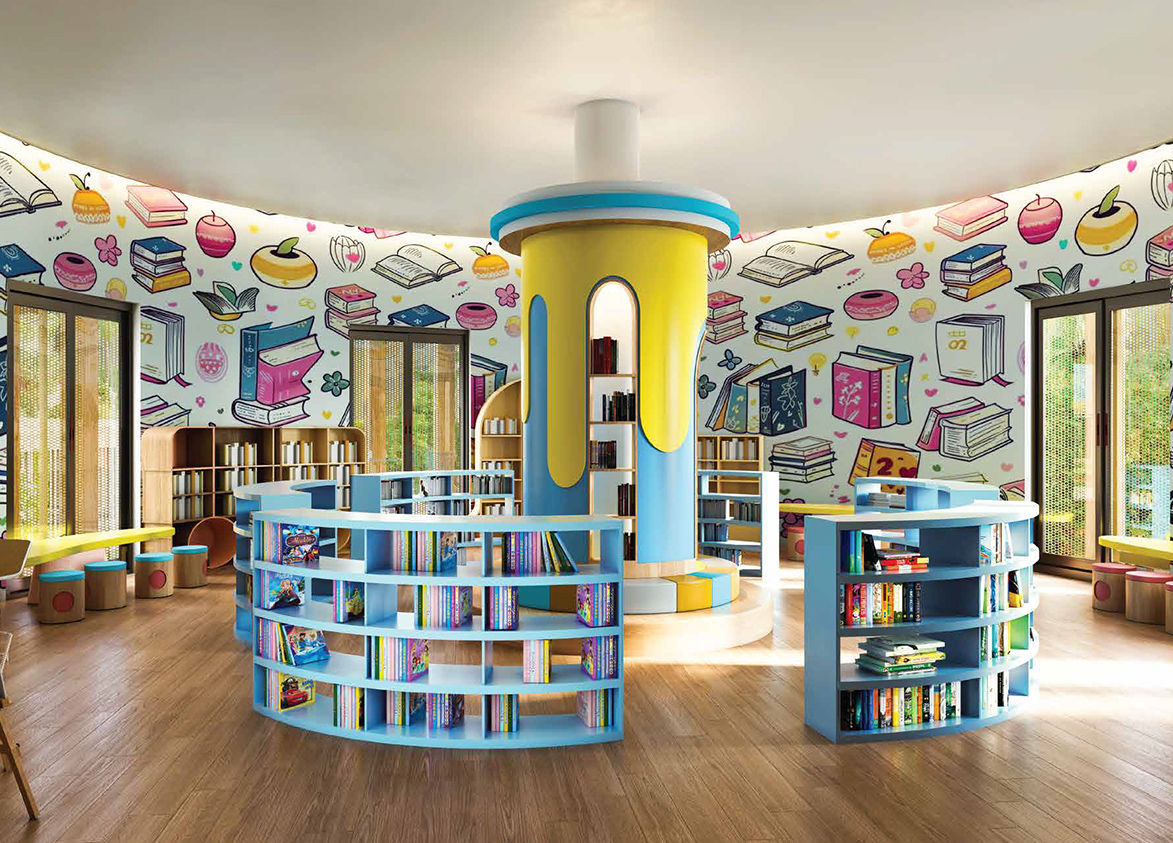 Ashiana Aaroham in Sector 80 Gurgaon kids library