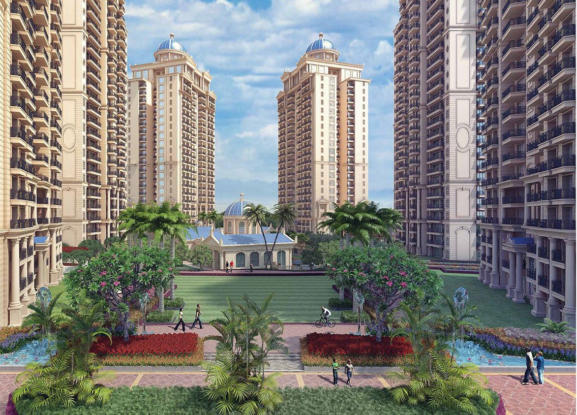ATS Marigold residential project green area