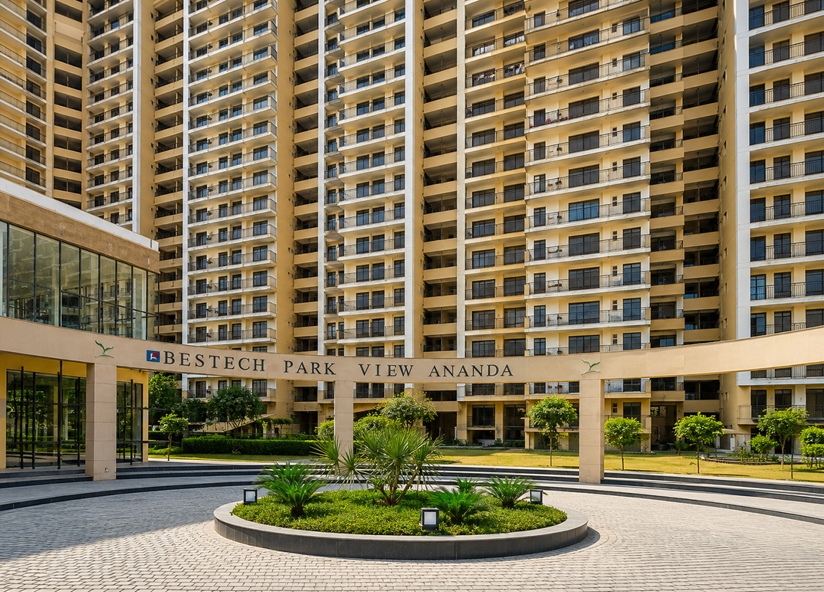 Bestech Park View Ananda Residential Project in Sector 81 Gurgaon Exterior view