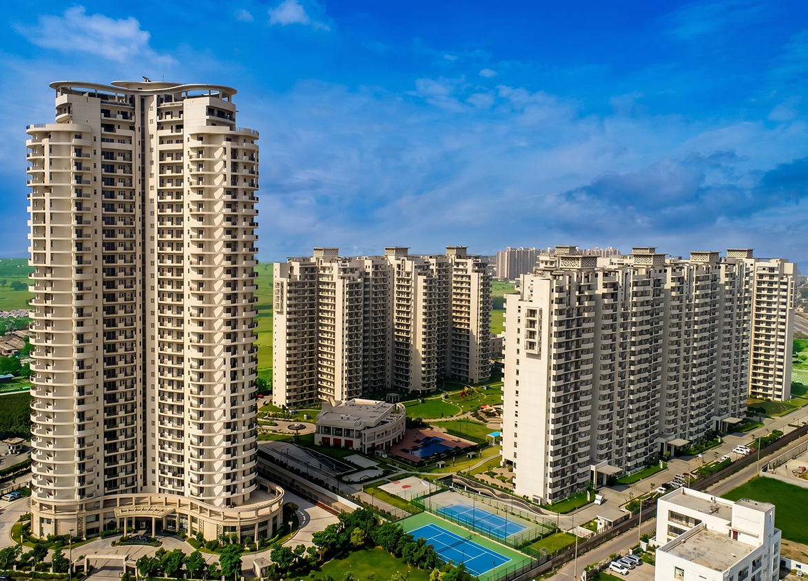 Bestech Park View Grand Spa Project Aerial View