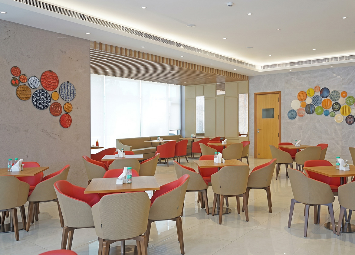 Bestech Park View Sanskruti Club Dining Area