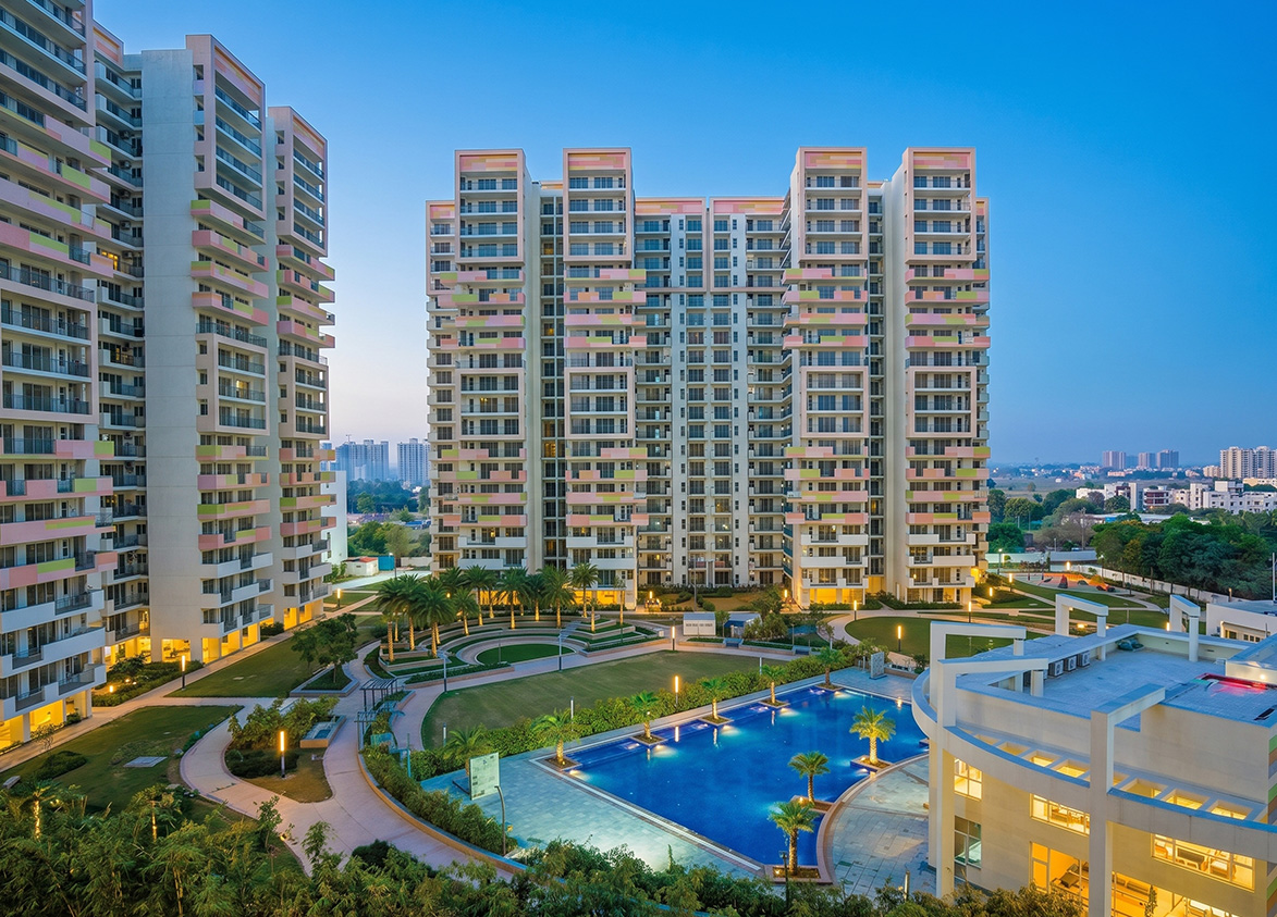 Bestech Park View Sanskruti Residential Project in Sector 92 Gurgaon Aerial View