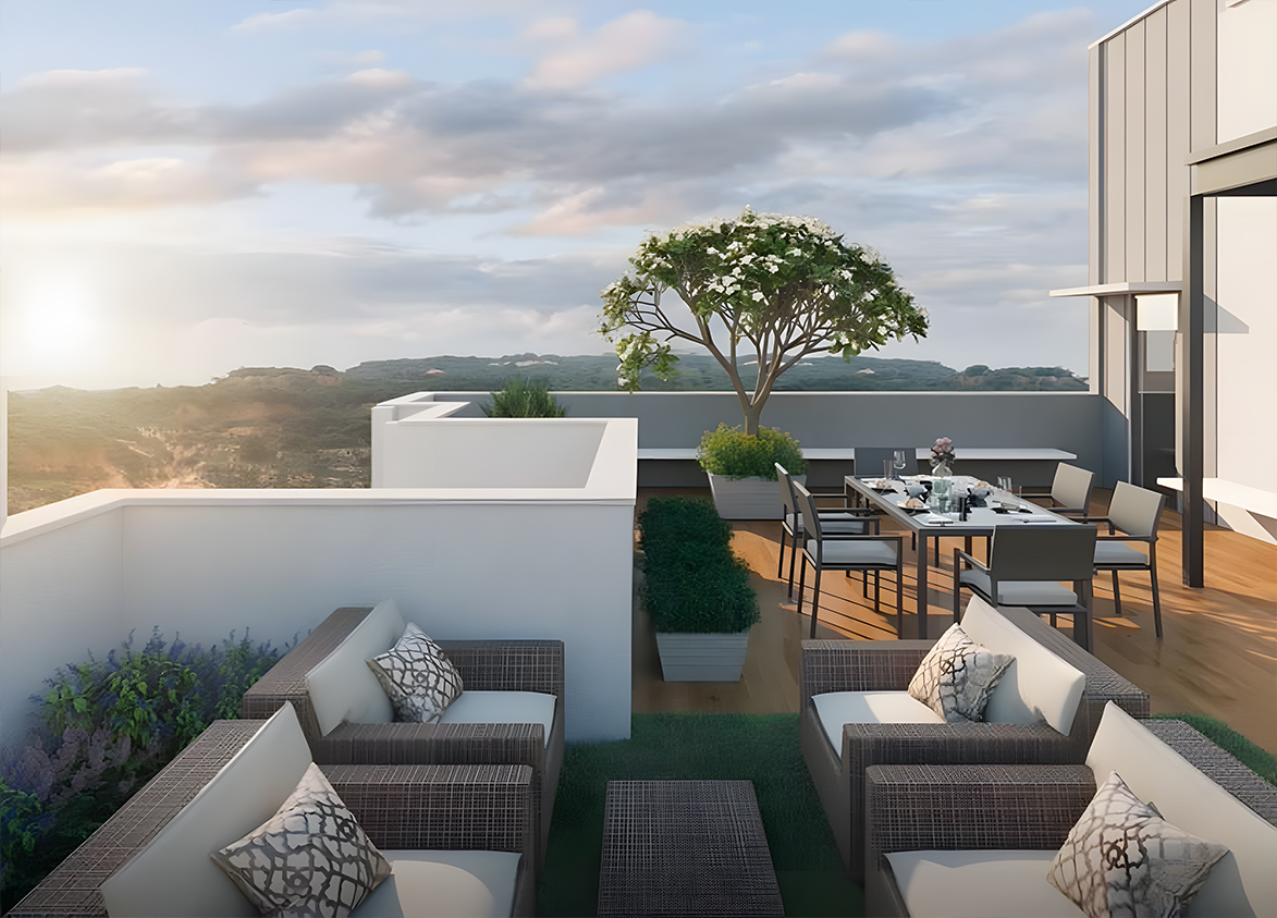 Birla Navya Anaika Terrace Sitting Area