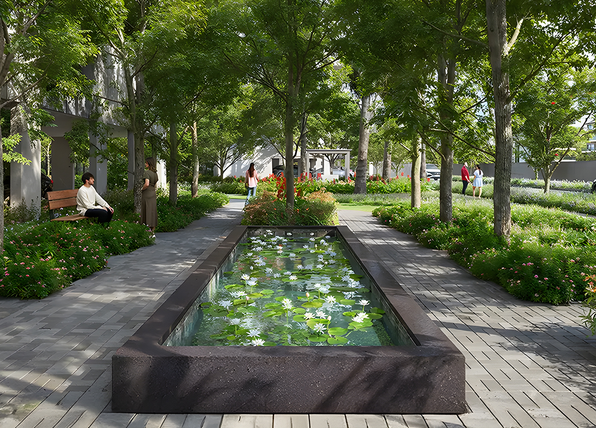 Birla Navya Drisha Landscape green area