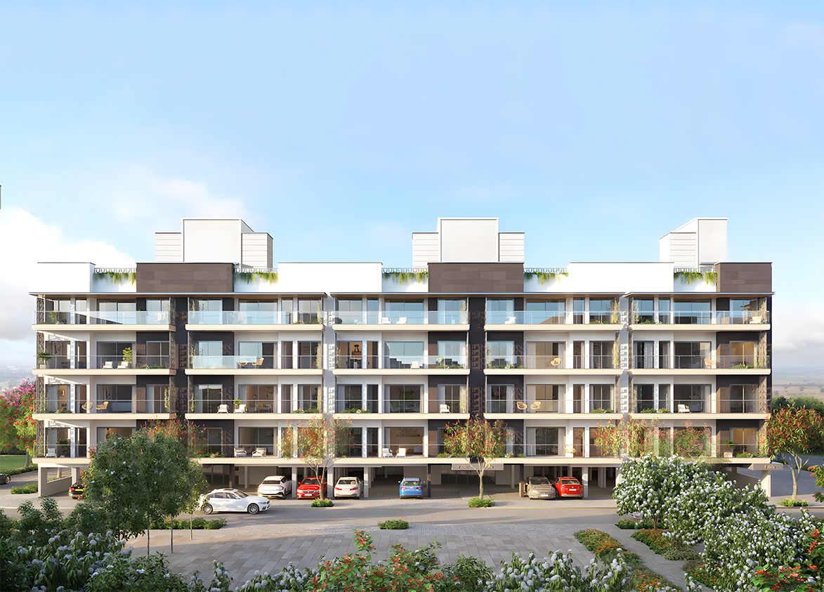Birla Navya Drisha Low Rise Floor Front Elevation
