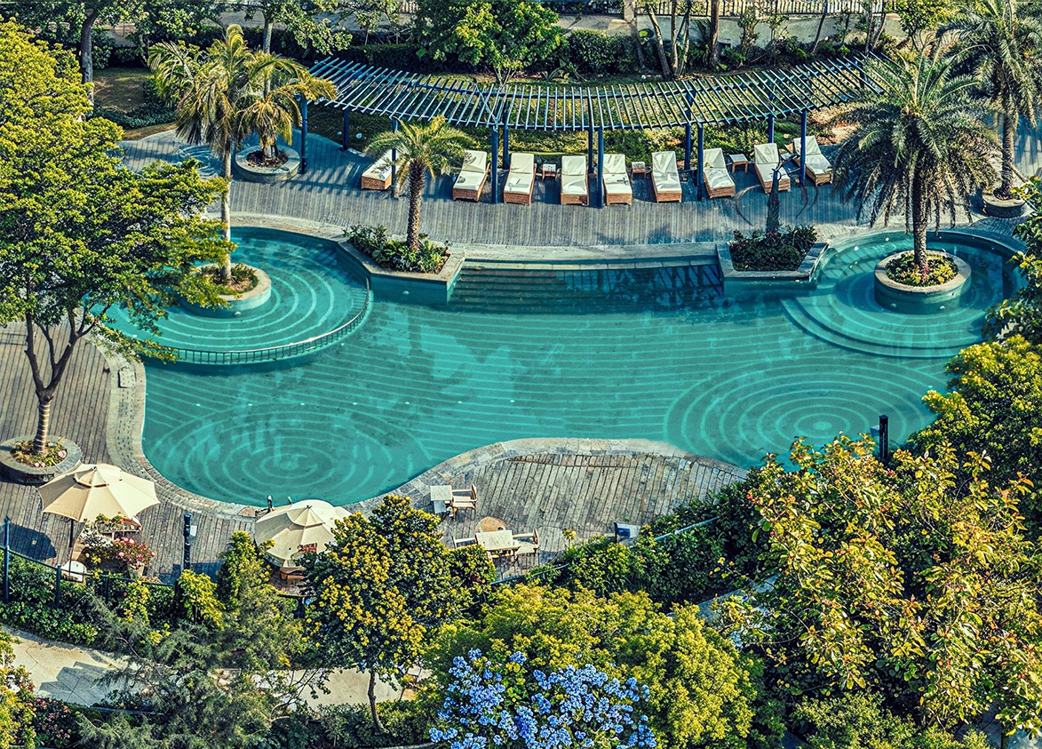 BPTP Gaia Residences Water Fountain