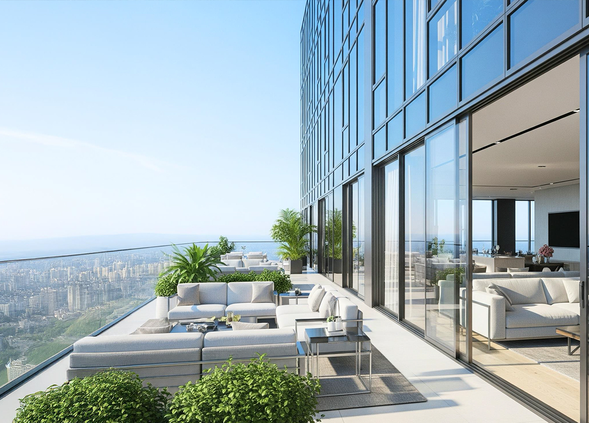BPTP Gaia Residences Balcony