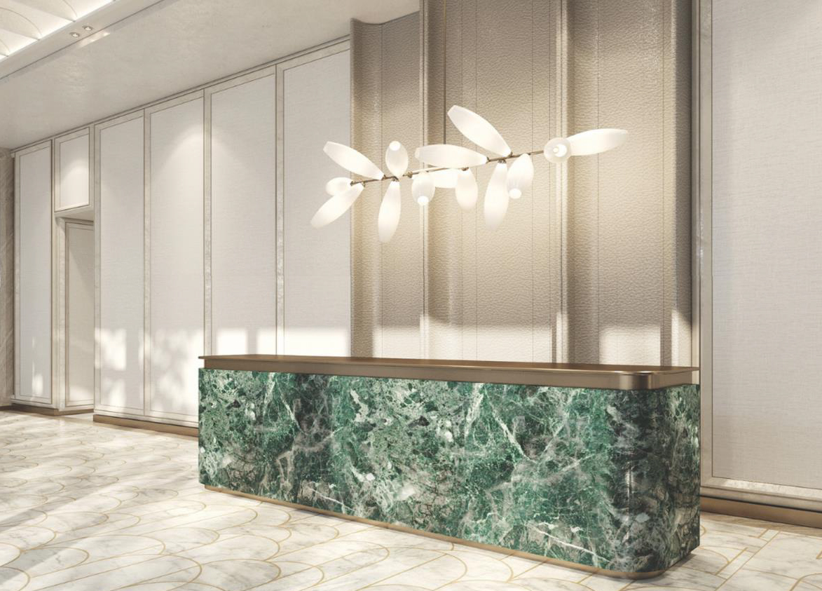 BPTP Gaia Residences Tower Entrance