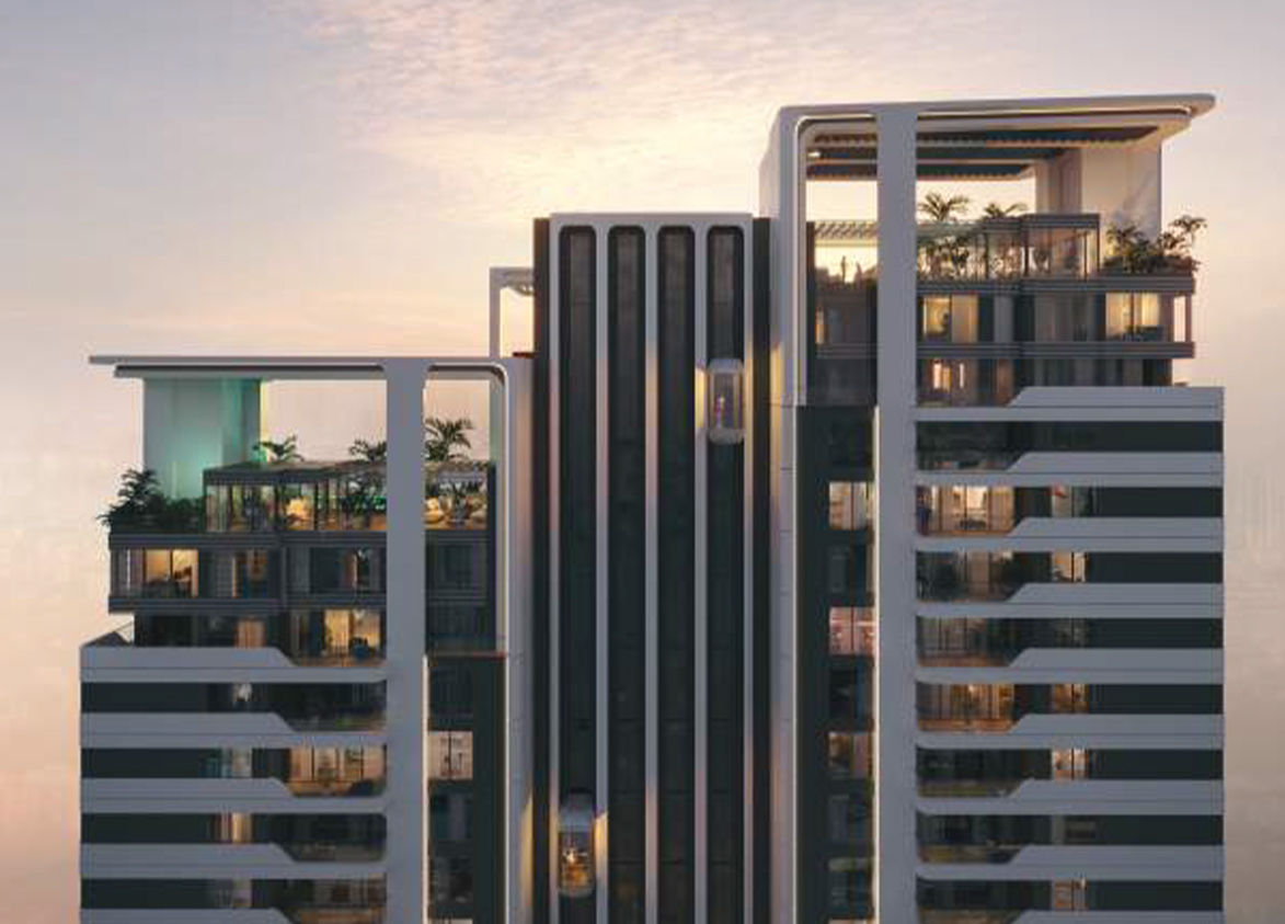 dalcore the falcon residential project top view
