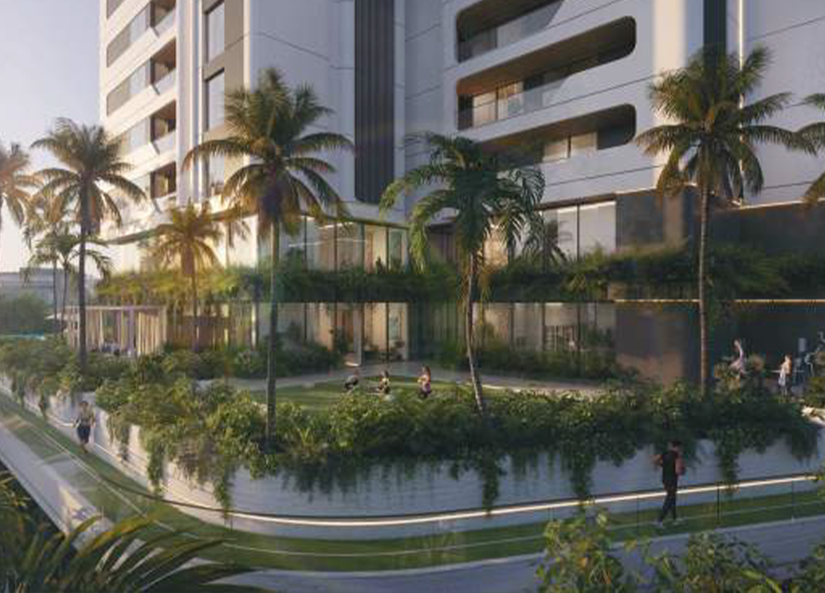 dalcore the falcon residential project green area