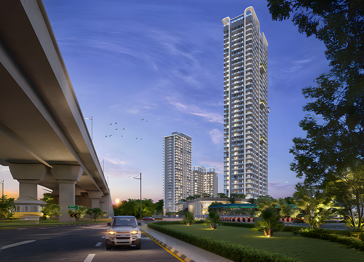 Delphine Central Park Estates Facade