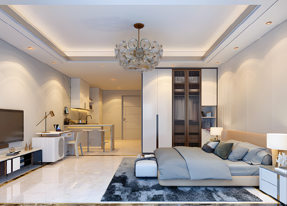 Delphine Central Park Estates Bedroom