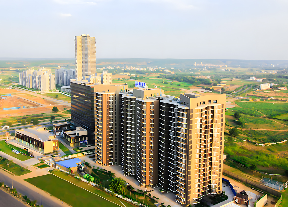 Dhoot Time Residency Project Aerial View