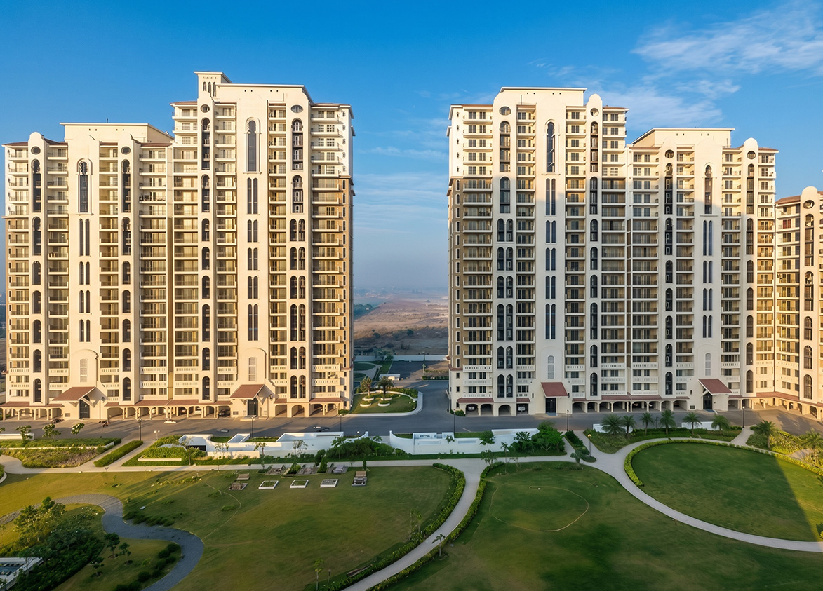 Dlf New Town Heights Project Aerial View