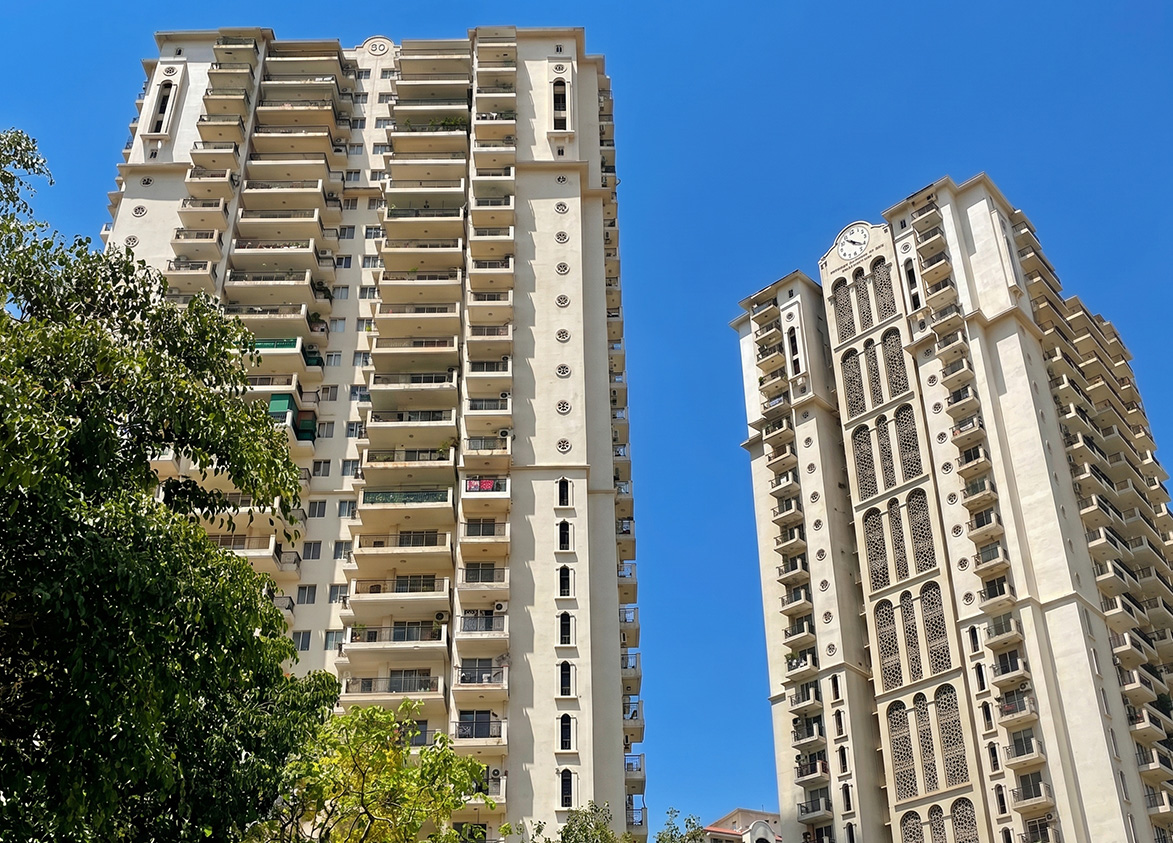 DLF New Town Heights 90 Facade