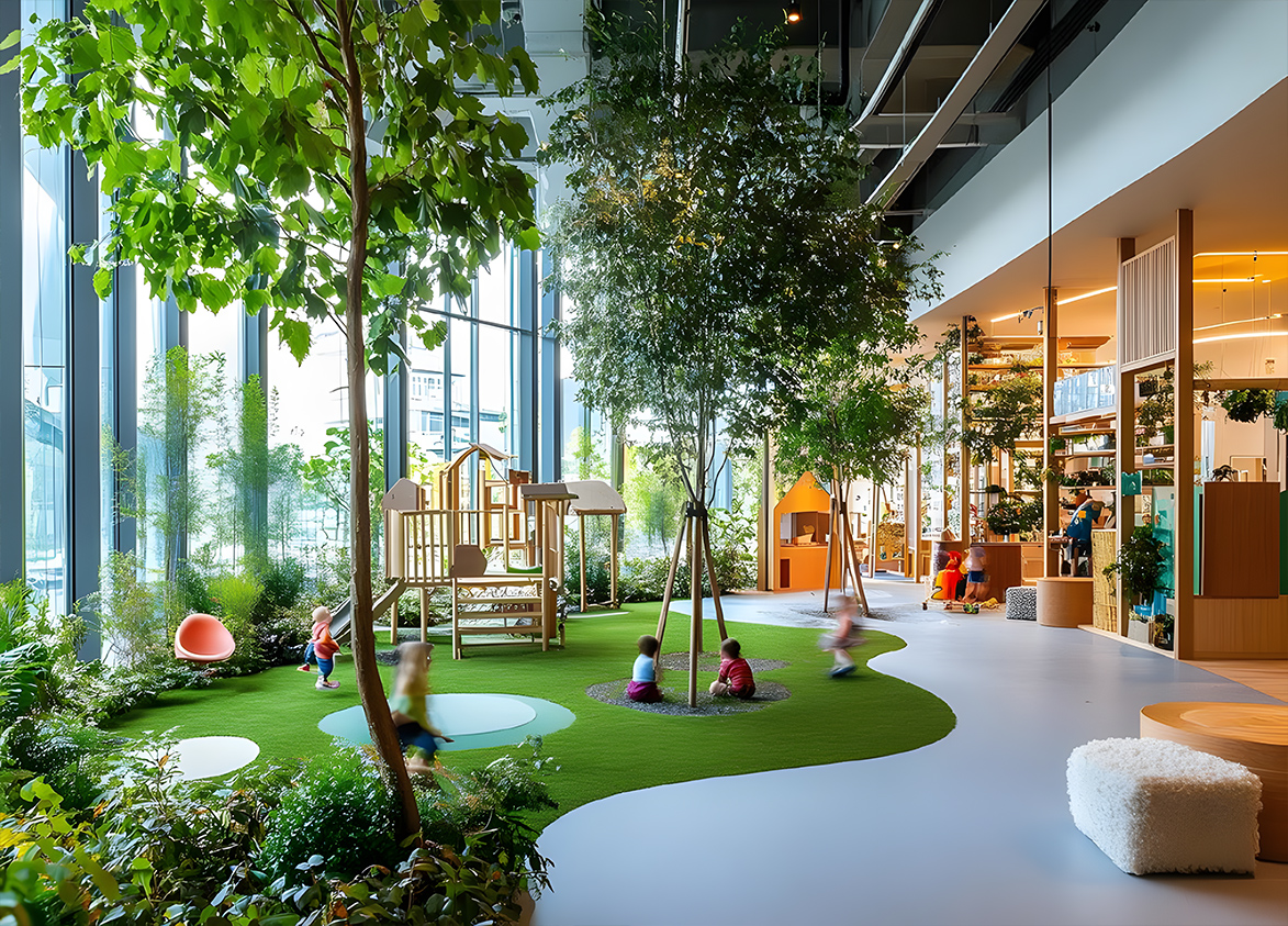 DLF Privana North Indoor Kids Play Area