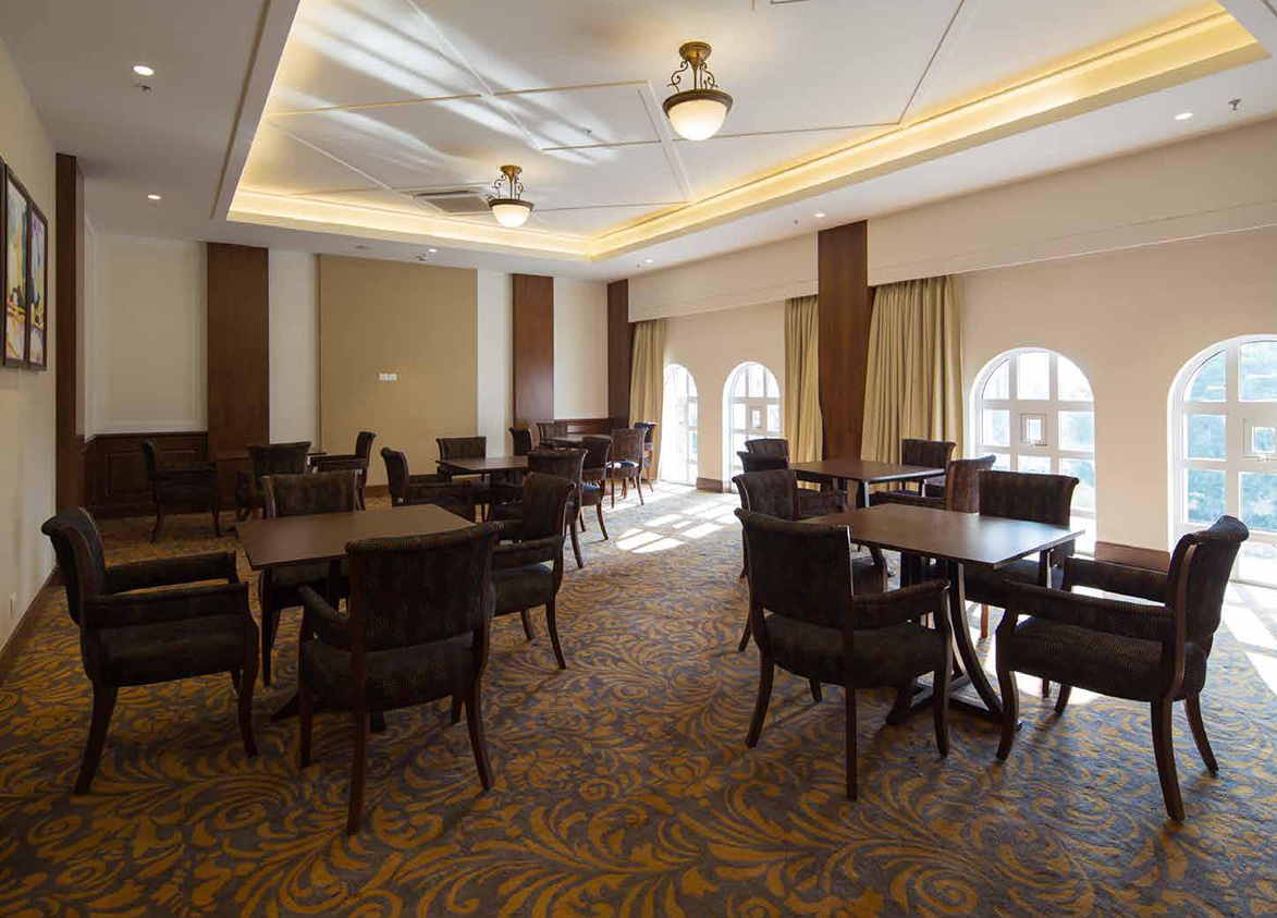 DLF Regal Gardens Clubhouse Sitting Area