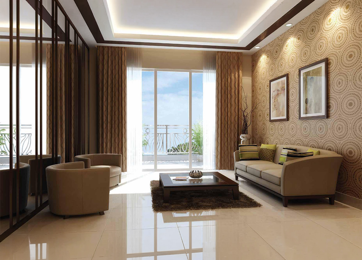 DLF Regal Gardens Living Room
