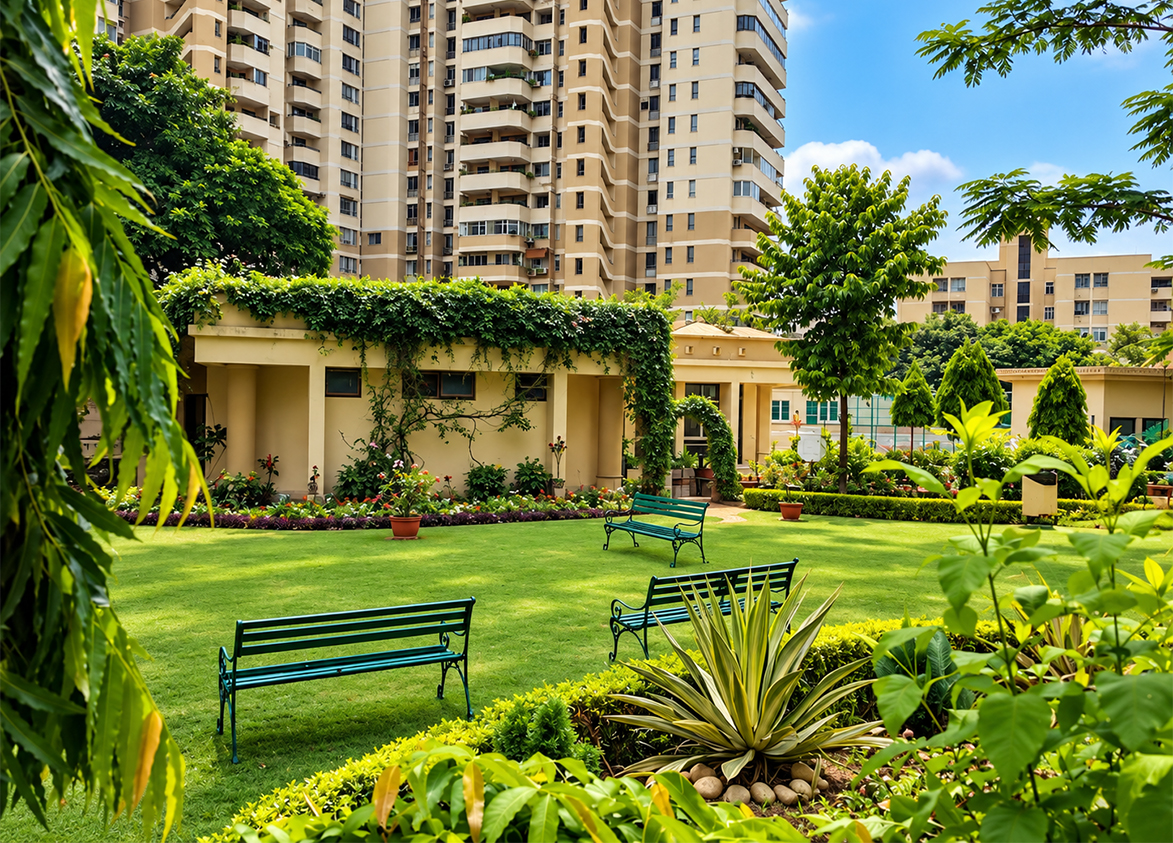 DLF Silver Oaks DLF Phase 1, Gurgaon Landscape Green Area