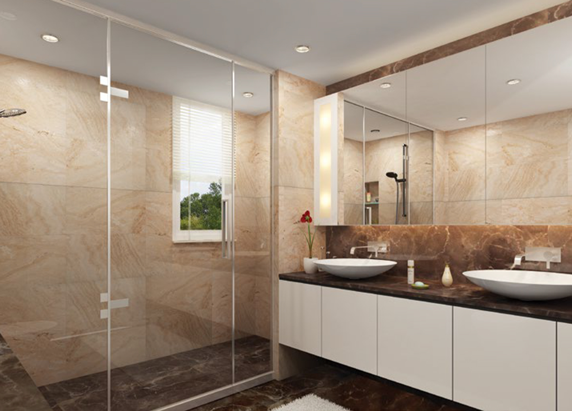 DLF The Crest Powder Room