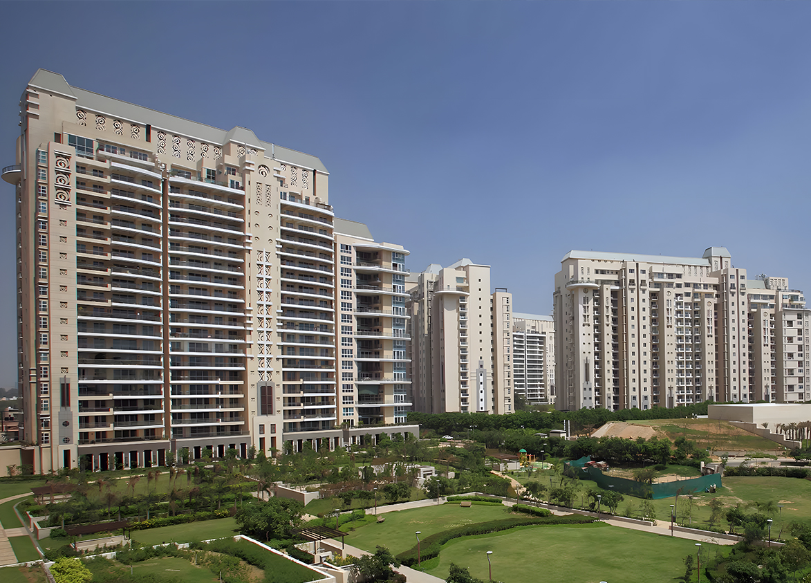 DLF Magnolias Landscape Green Area