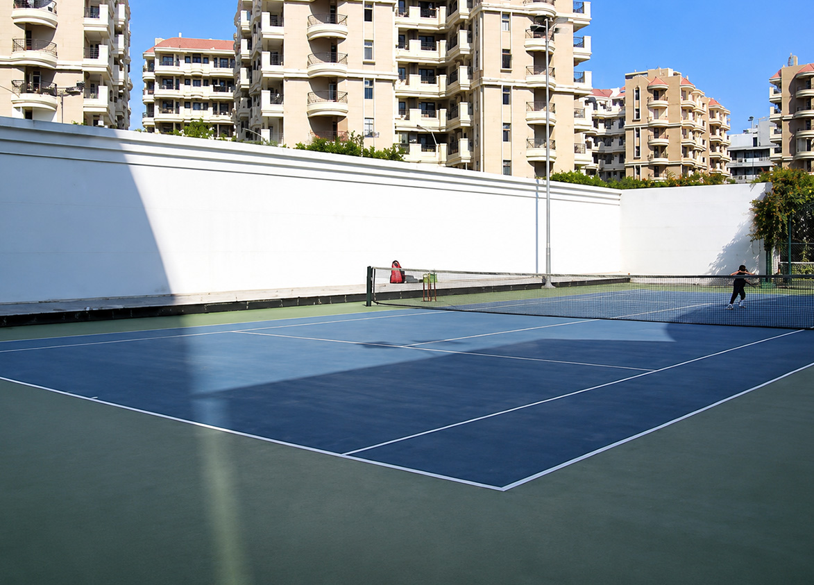 DLF The Pinnacle Tennis Court