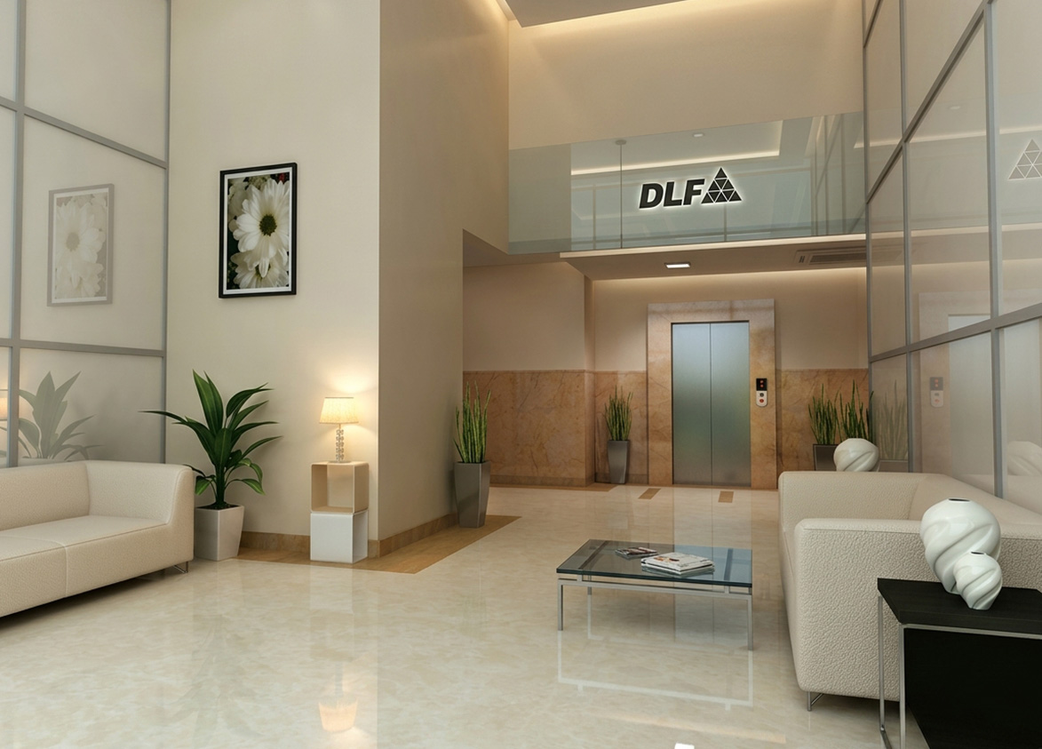 DLF The Primus lift loby