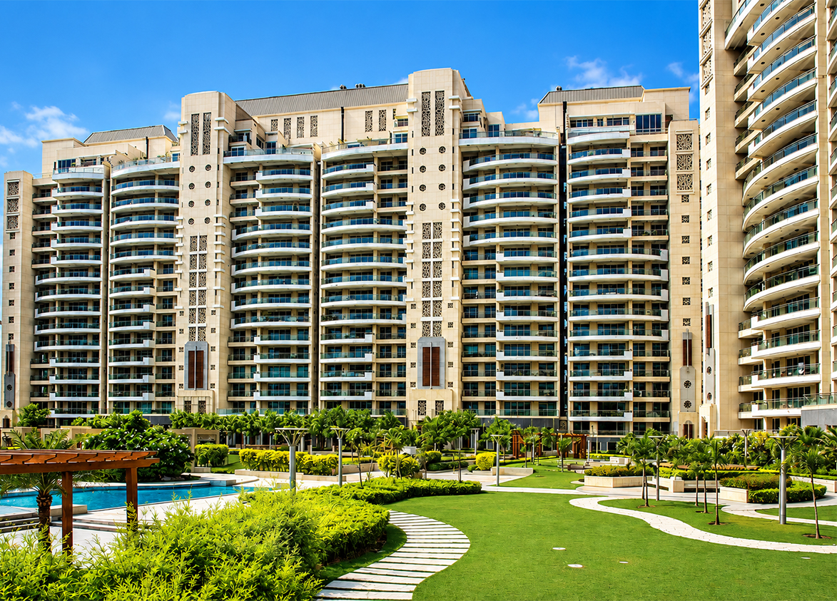 DLF The Summit Front Elevation
