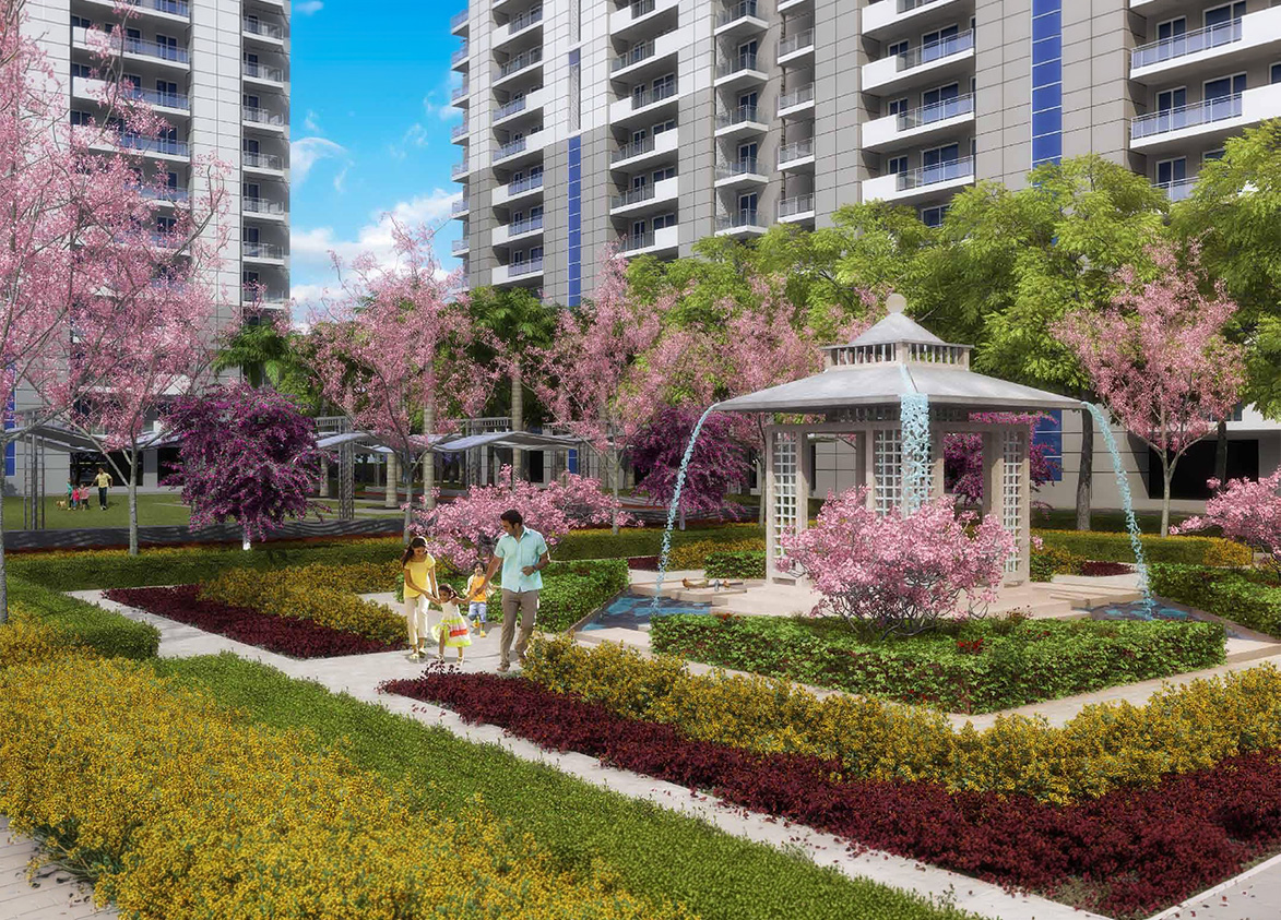 dlf the ultima green area