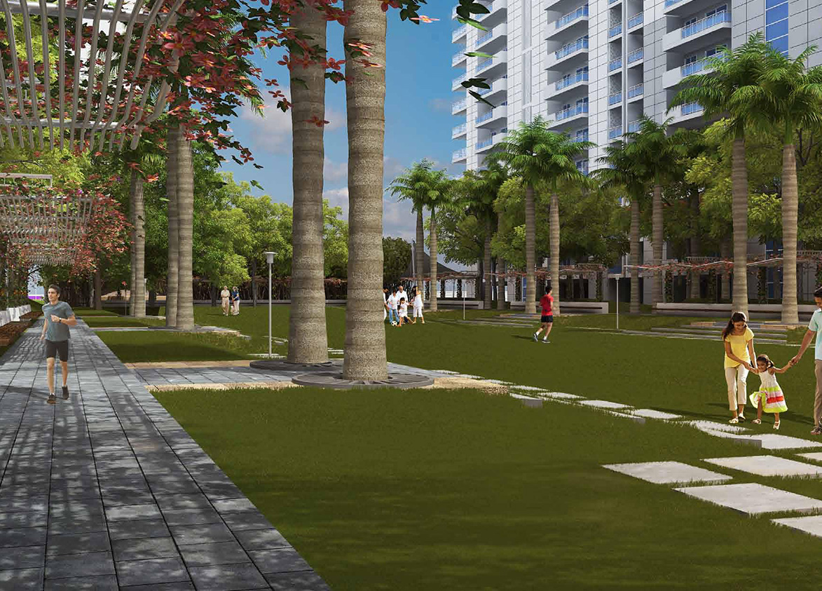 dlf the ultima sector 81 gurgaon walkways