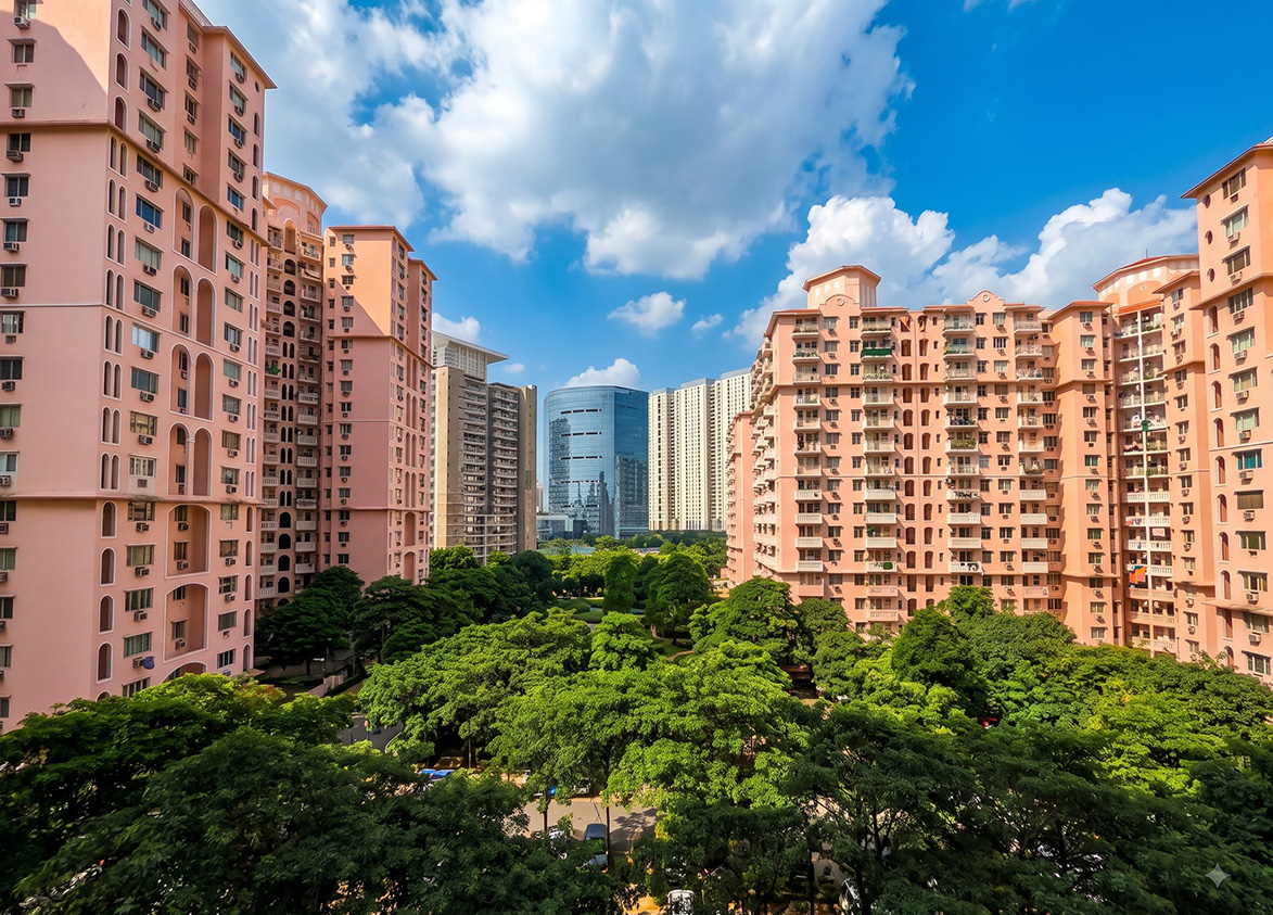 DLF Wellington Estate Green Area