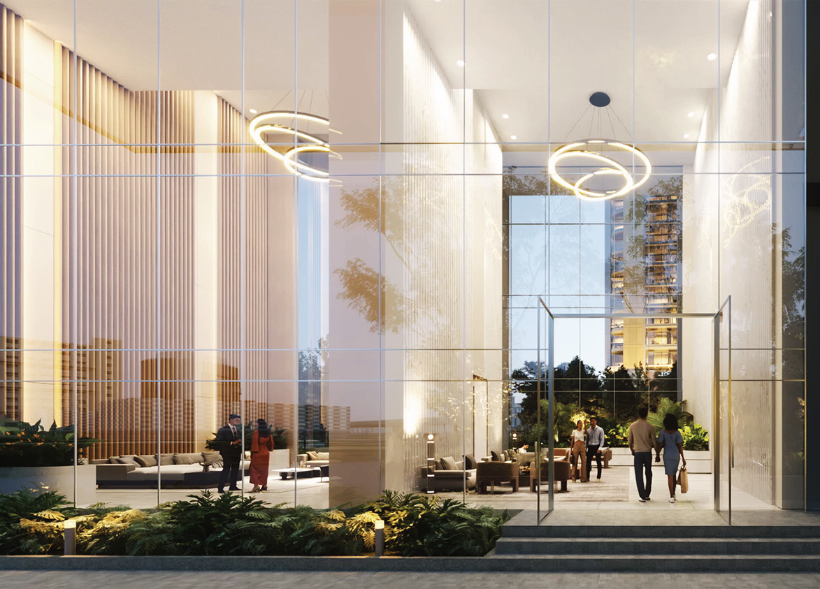 elan the statement entrance lobby