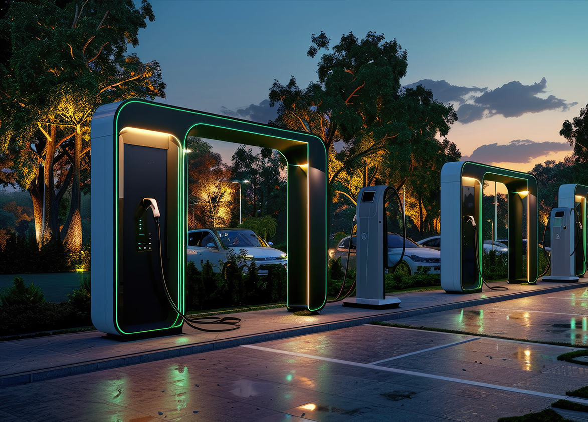 elan the statement ev charging area