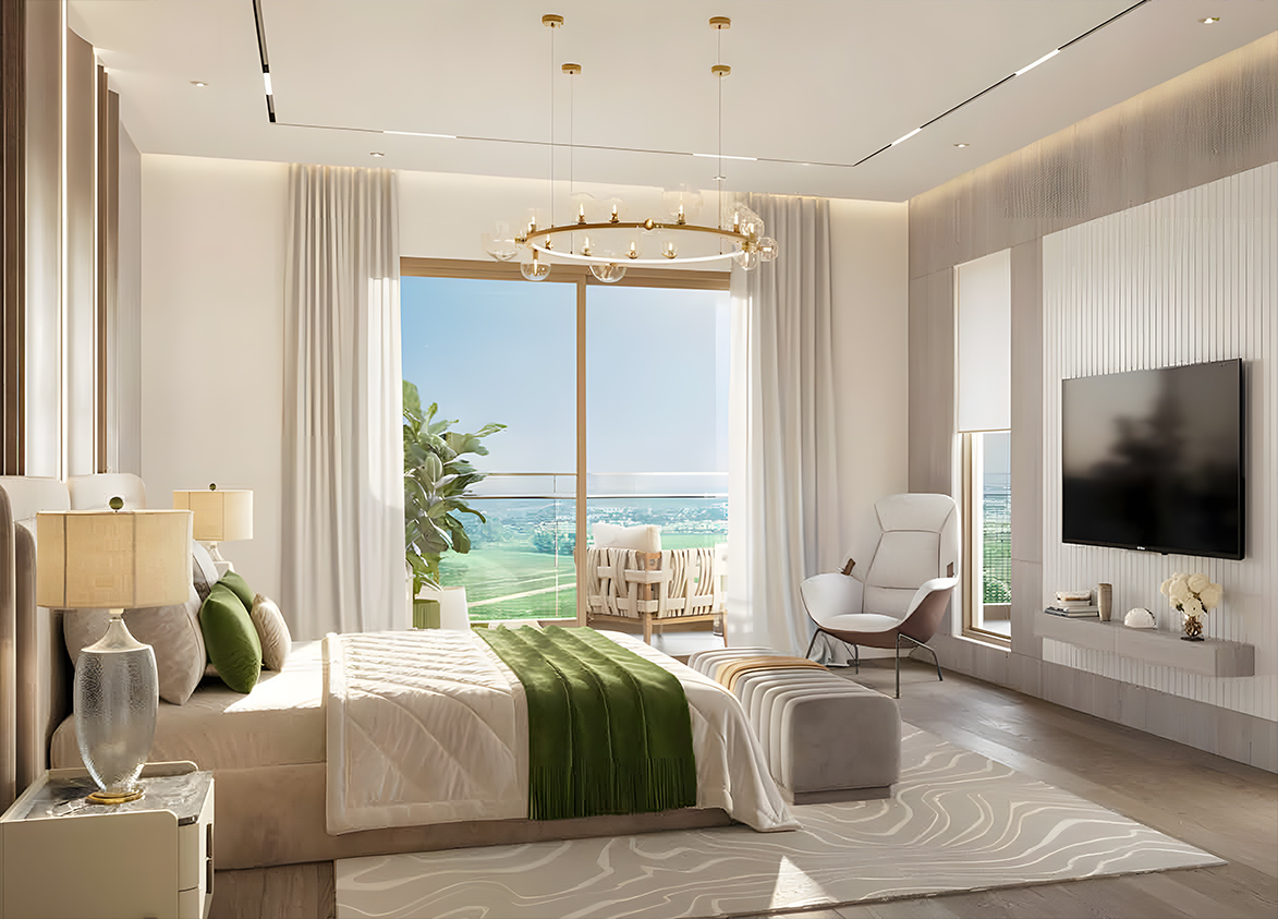 Eldeco Fairway Reserve Master Bedroom