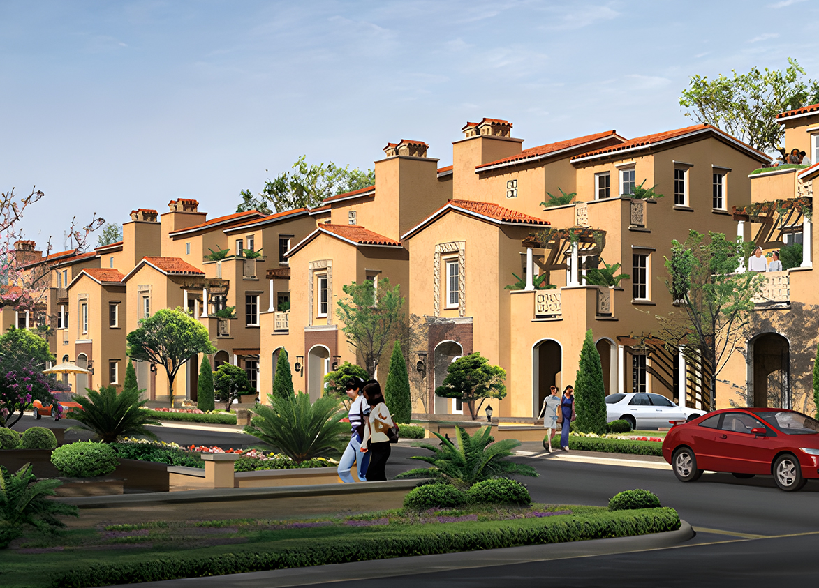 Emaar Emerald Hills Villas Green Area