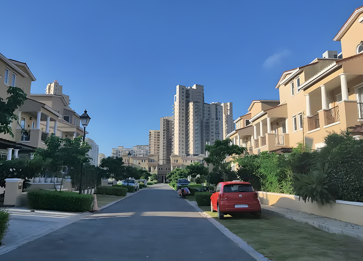 Emaar Marbella villas internal road
